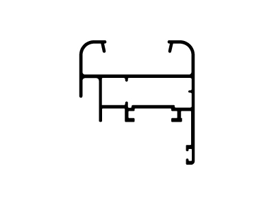 Hoja ventana batiente para DVH
